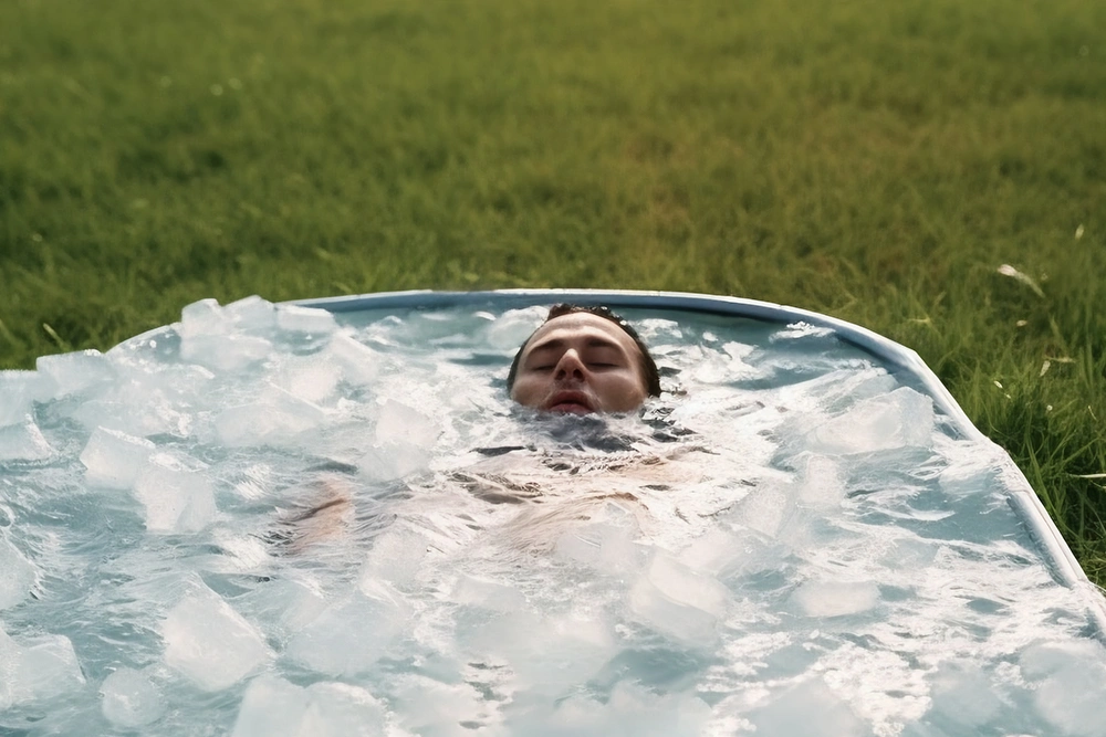 Cold exposure ice bath building mental toughness and recovery discipline